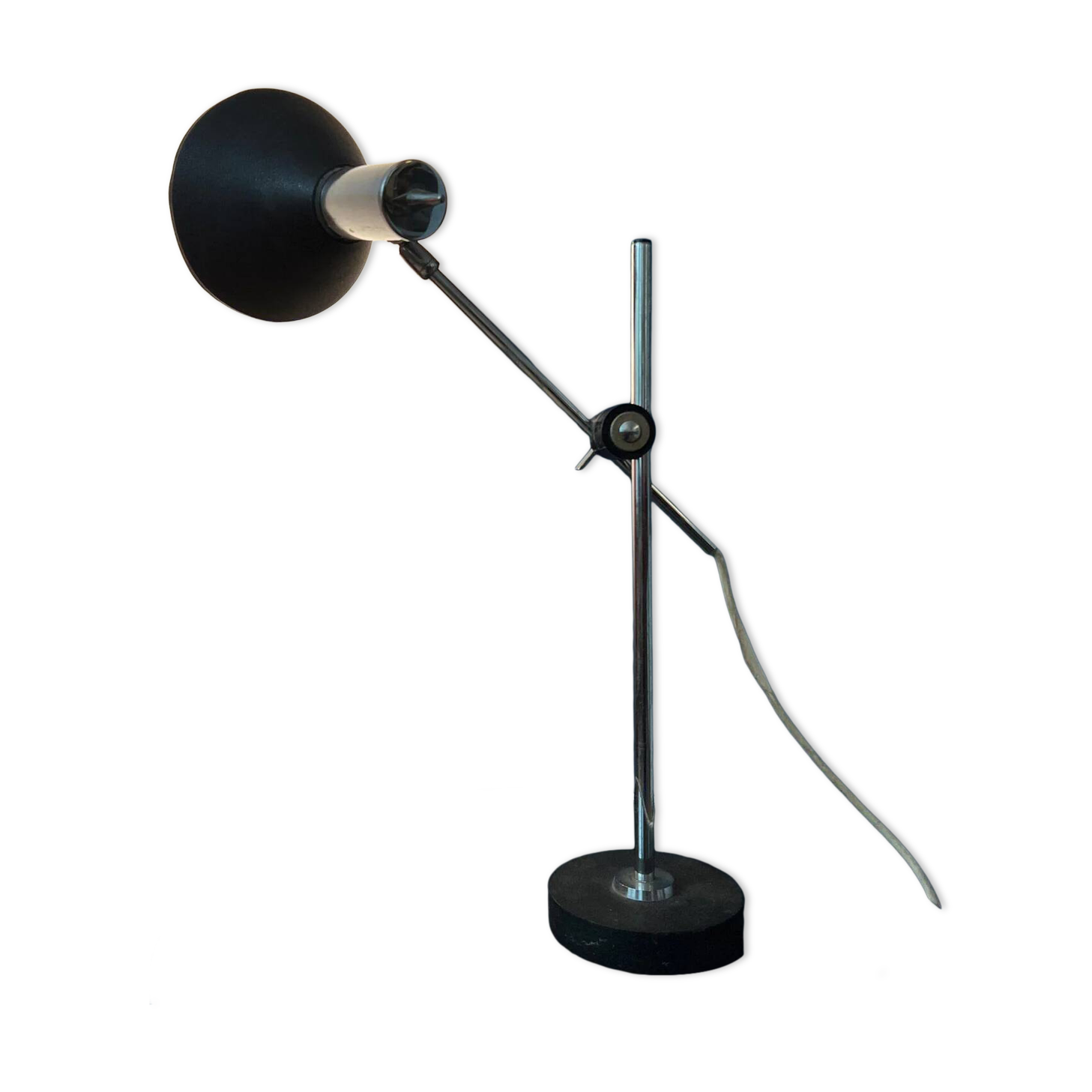 Vintage Herda mid-century adjustable desk lamp