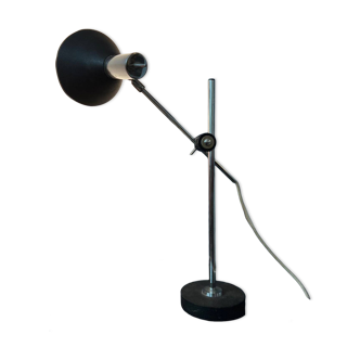 Lampe de bureau réglable Herda vintage, style milieu du siècle