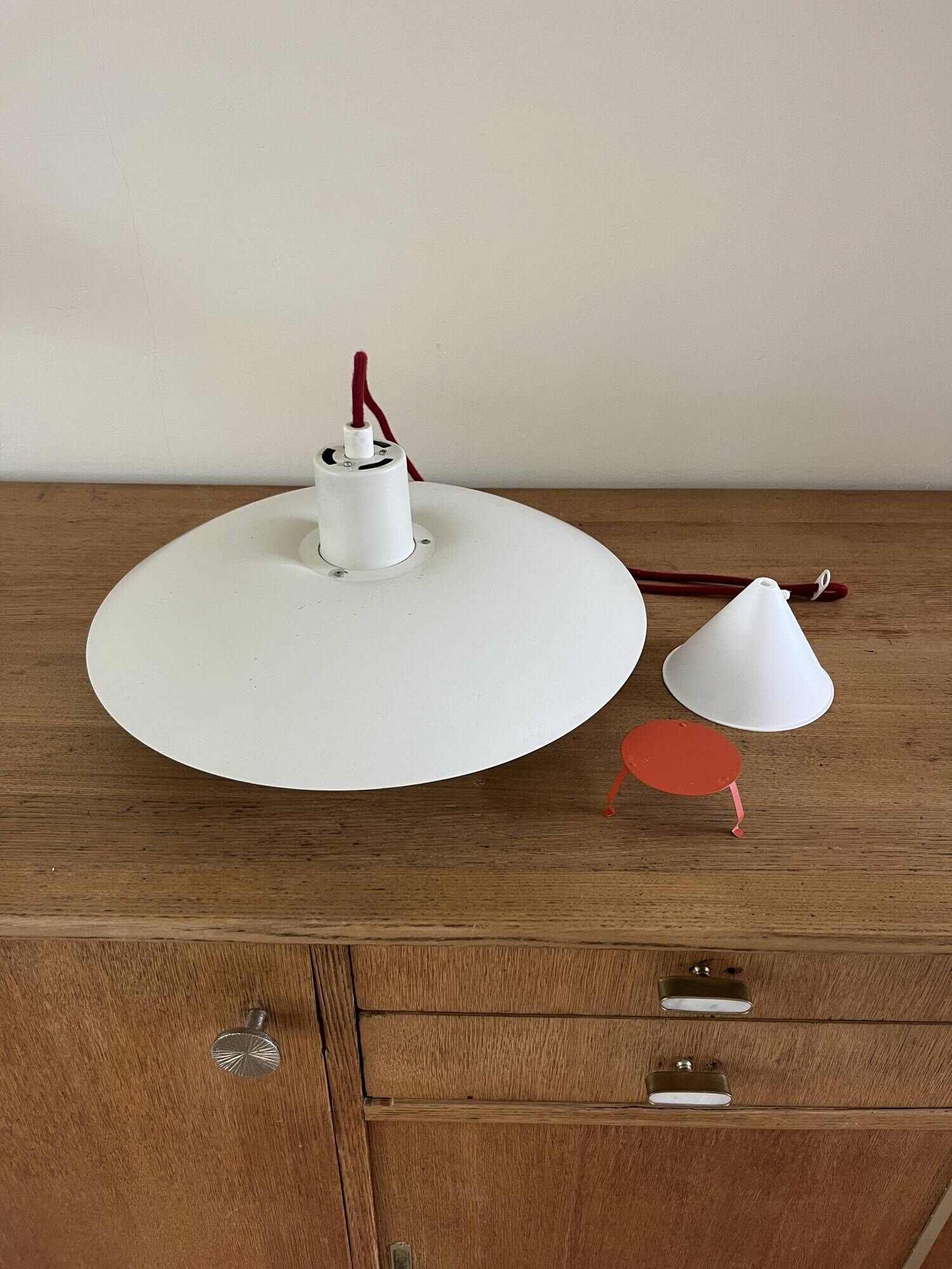 Vintage Louis Poulsen PH4/3 + reflector - Poul Henningsen - PH4 lamp