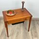 Table de couture scandinave en teck