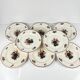 Set of 8 dessert plates "Agreste" Sarreguemines, 20th century