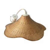 Wicker chandelier