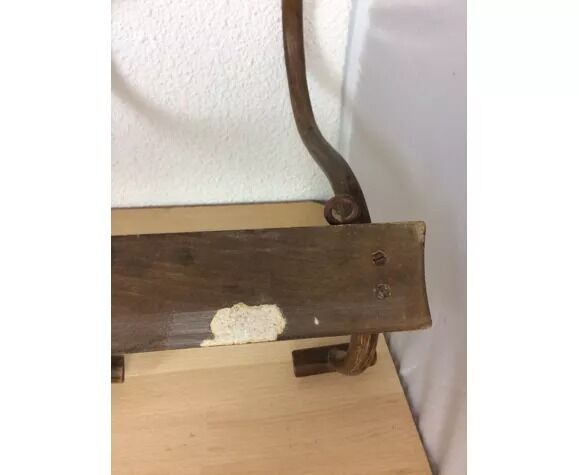 Wall coat rack bentwood bistro, 5 hooks