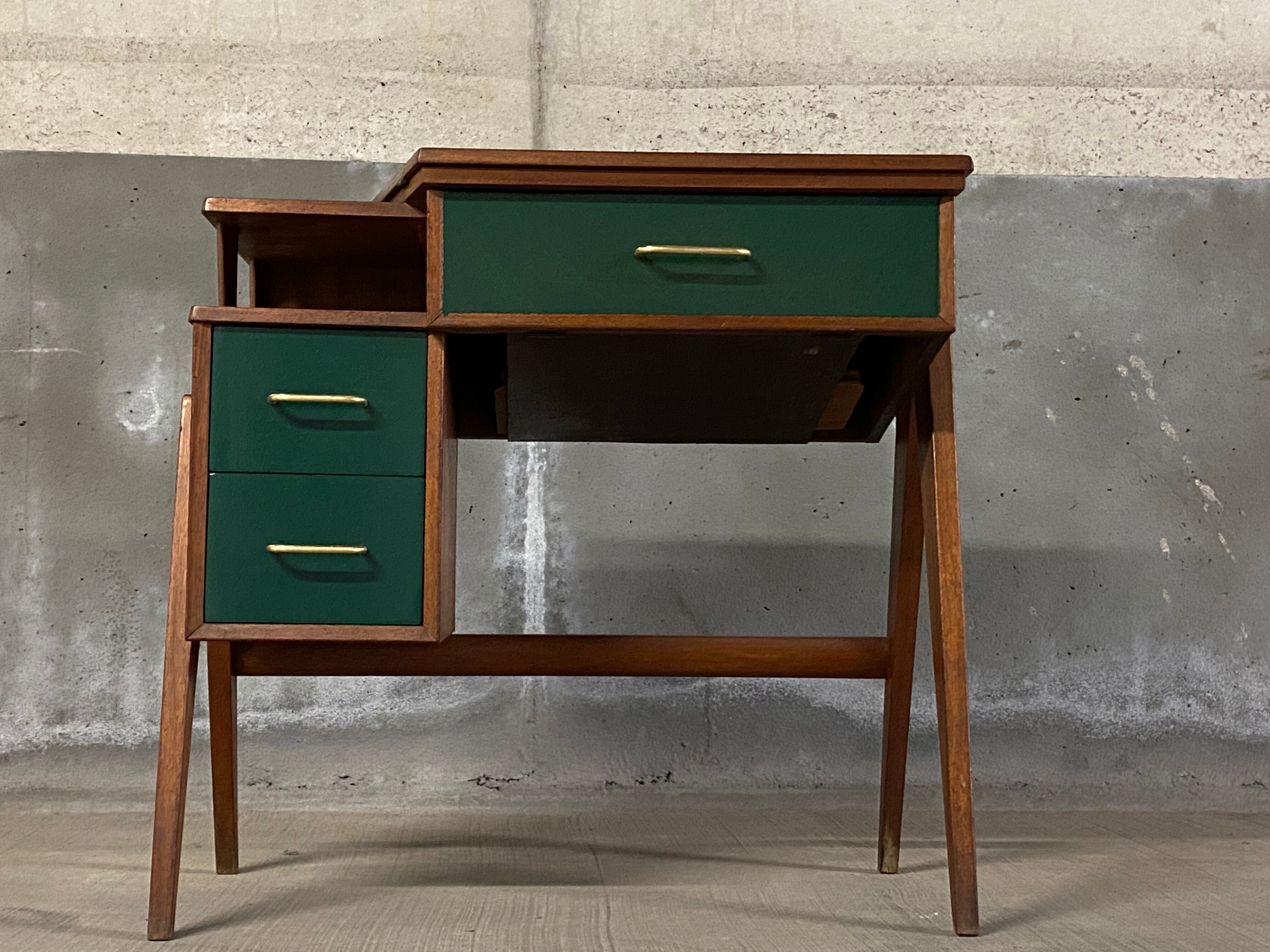 Scandinavian style office by Singer year 1960s