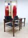 Set of 2 safari armchairs