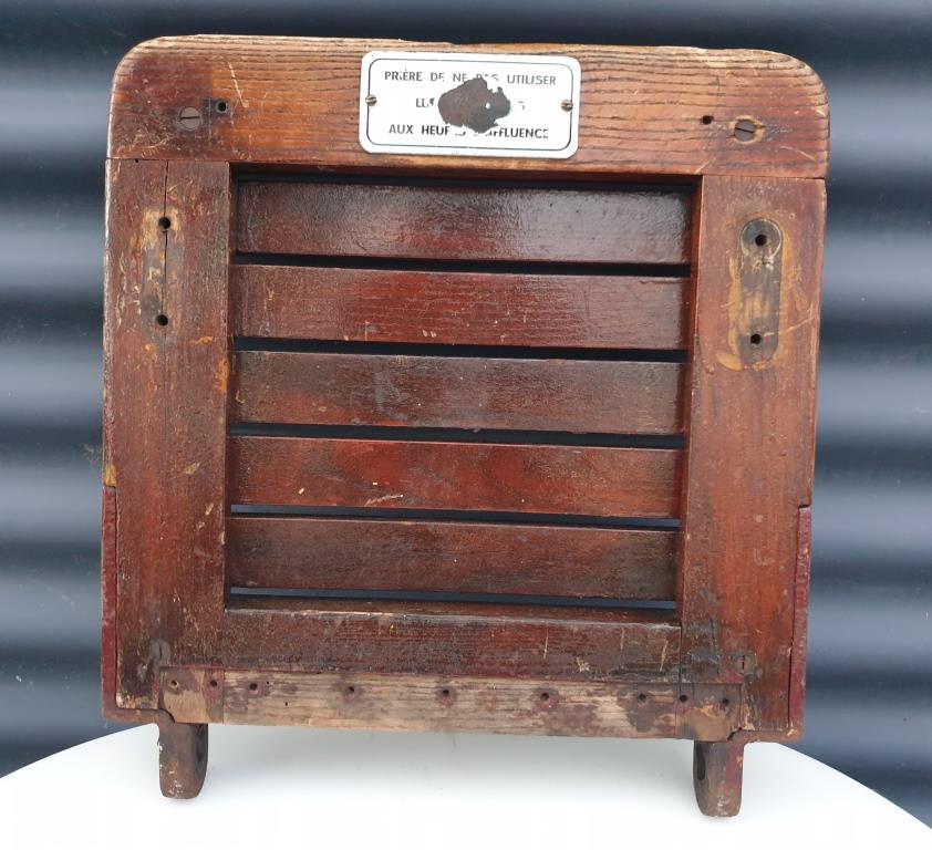 Strapontin metro Sprague 1920