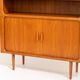 Bookcase by Svend Dyrlund with tambour doors