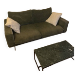 Carlton bo concept sofa in fir green corduroy