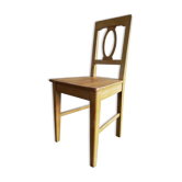 Vintage chair in raw wood, 50s