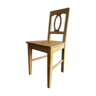 Vintage chair in raw wood, 50s