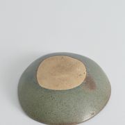 Bol en grès fait main de style mid-century moderne avec motif abstrait, années 1960