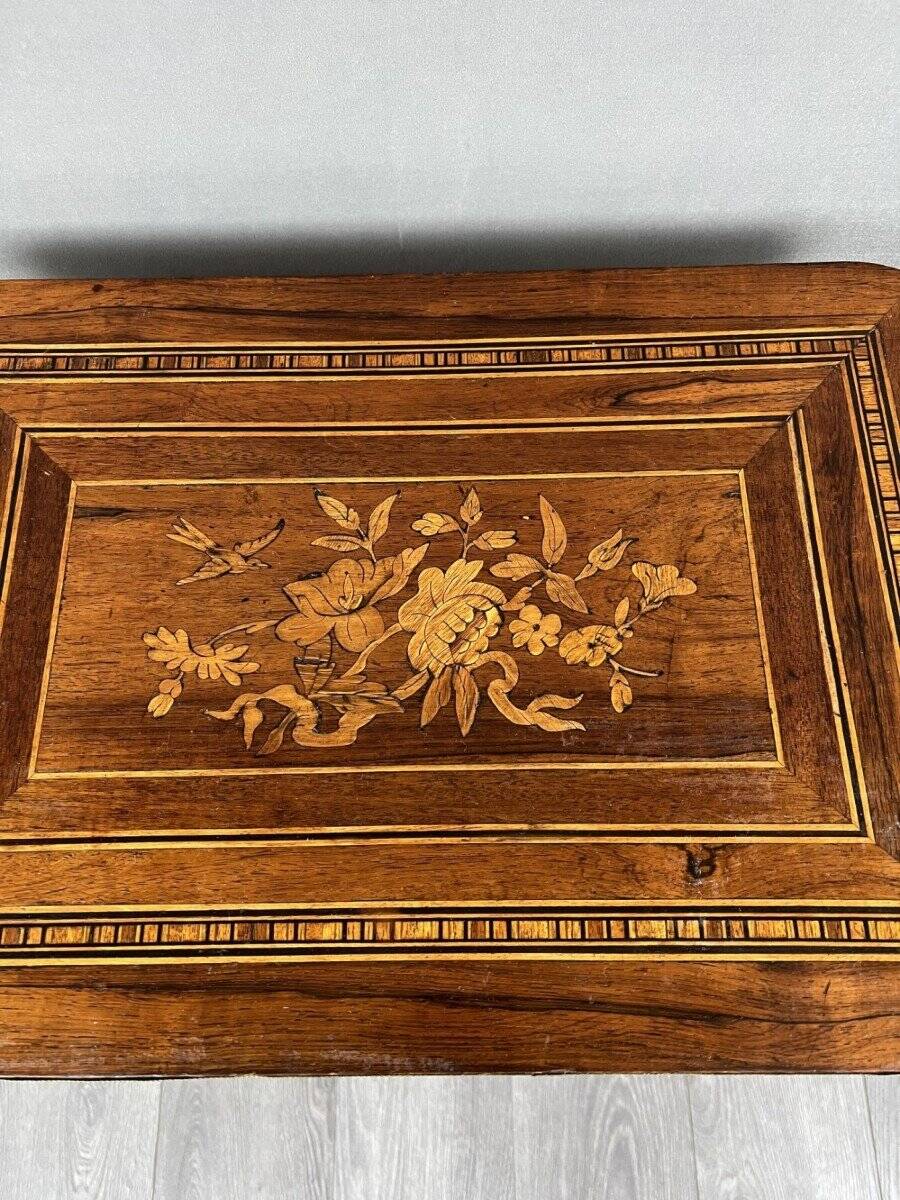 19th Century Napoleon III Style Jewelry Side Table