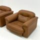 De Sede DS-101 camel brown vintage armchairs