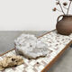 Vintage tile coffee table side table 'extra low'