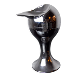 Cendrier space age, chromé, italie, 1970