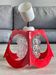 Vintage molded glass pendant light