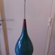 Scandinavian suspension light in blown glass by Holmegaard from the 1950s, 60s.