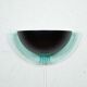 Memphis wall lamp from the 80s, Space Age uplight style.