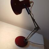 Vintage Iron Metal Chrome Lamp