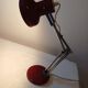 Lampe Vintage Fer Métal chromé