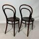 Set of two bistro chairs n°14 of Thonet