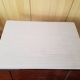 Old vintage 1965 white formica kitchen table