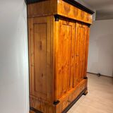 Large Biedermeier Armoire in Cherry, South Germany, 1820s