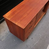 Teak sideboard sliding doors from the 60s