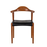 Series of four chairs "Bull horn" , 1950s