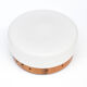 1970s Scandinavian modern White glass plafond, Hustadt Leuchten, Germany