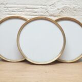 Set 3 under brass and ceramic bottles