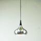 Silver suspension light Orient by Jo Hammerborg for Fog and Morup, Denmark