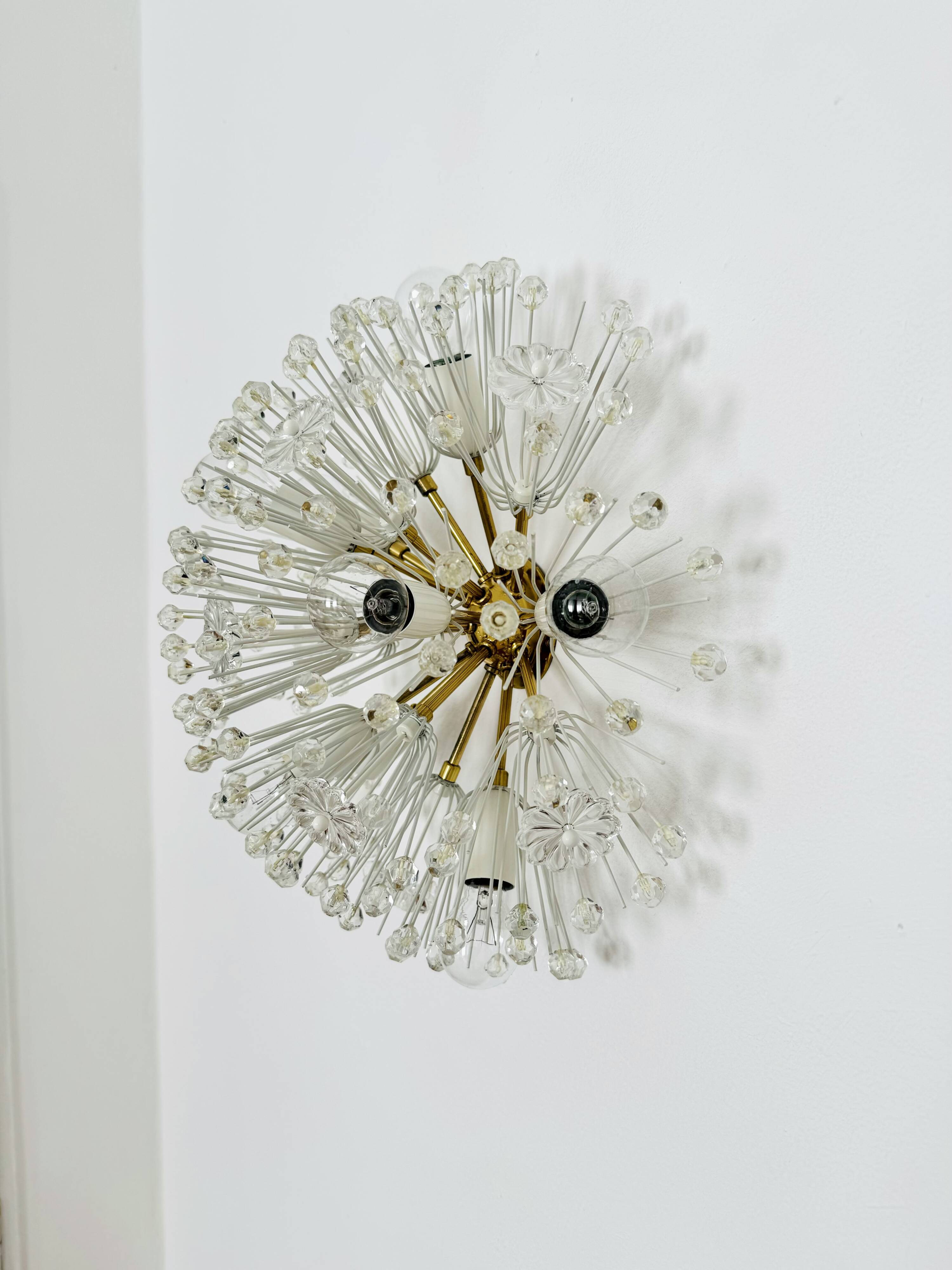 Dandelion Wall or Ceiling Lamp by Emil Stejnar for Rupert Nikoll