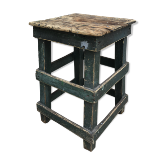 Former green workshop stool