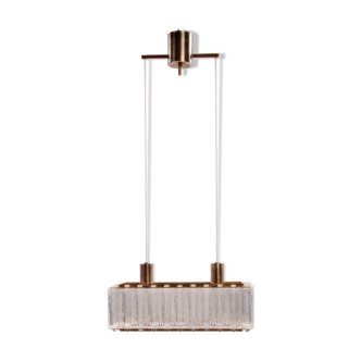 Rectangular pendant lamp Nordlys Light by Eric Warna.