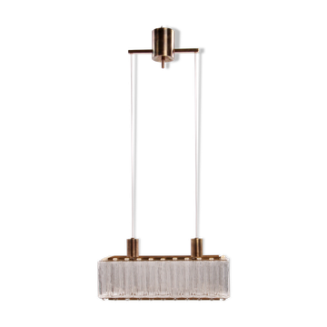 Rectangular pendant lamp Nordlys Light by Eric Warna.