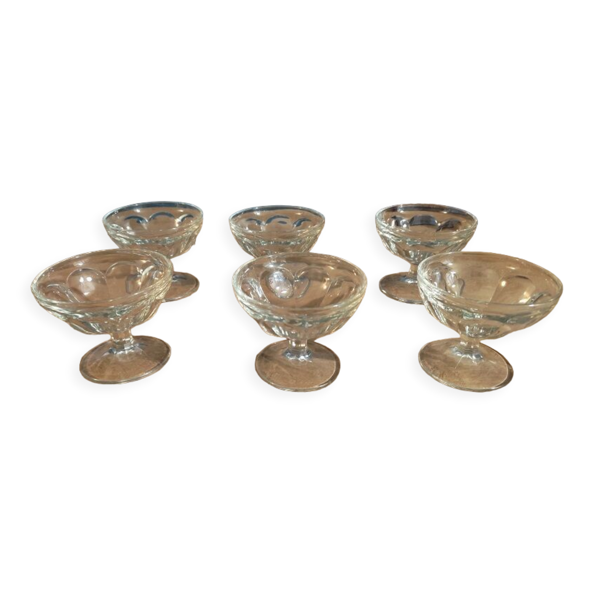 Champagne glasses dessert glass