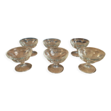 Champagne glasses dessert glass