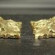 Pair of Louis XVI style ornaments from the 19th century - gilded bronze