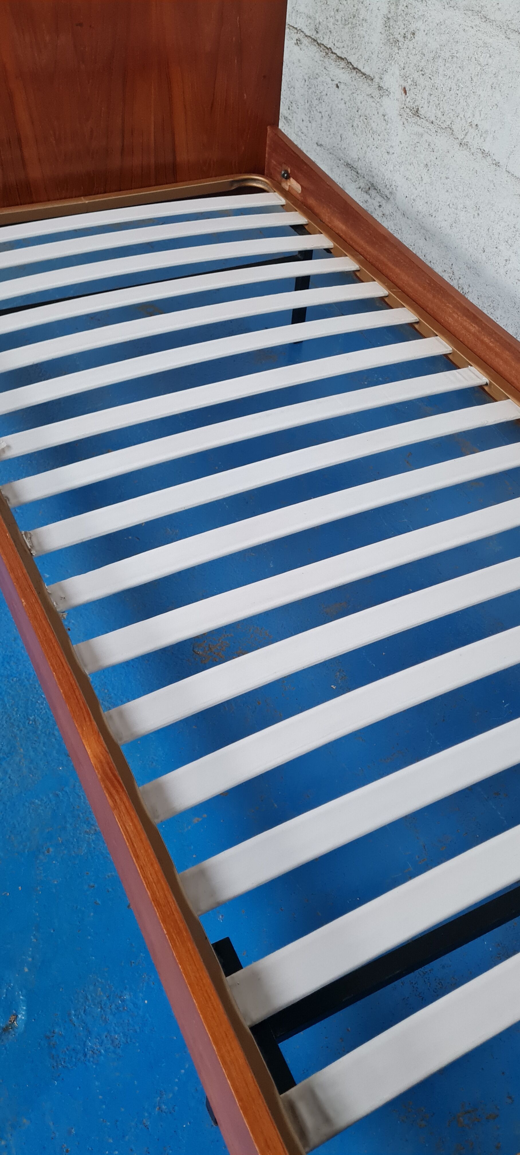 Scandinavian teak bed