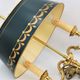 Hot water bottle lamp in solid bronze gilded louis XVI style "Lucien Gau"