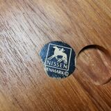 Beautiful large teak bowl from the 1970s by Nissen Denmark