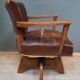Vintage rotating burreau armchair
