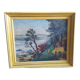 Tableau de Suzanne Pucheu Lashores le caon Cap Ferret 1930