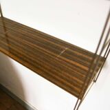 Vintage metal “string” shelf