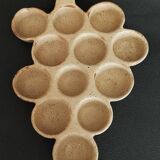 Vintage stoneware egg holder