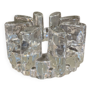 Bougeoir design en verre