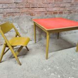 Lot table et chaise Egon Se 18 enfant