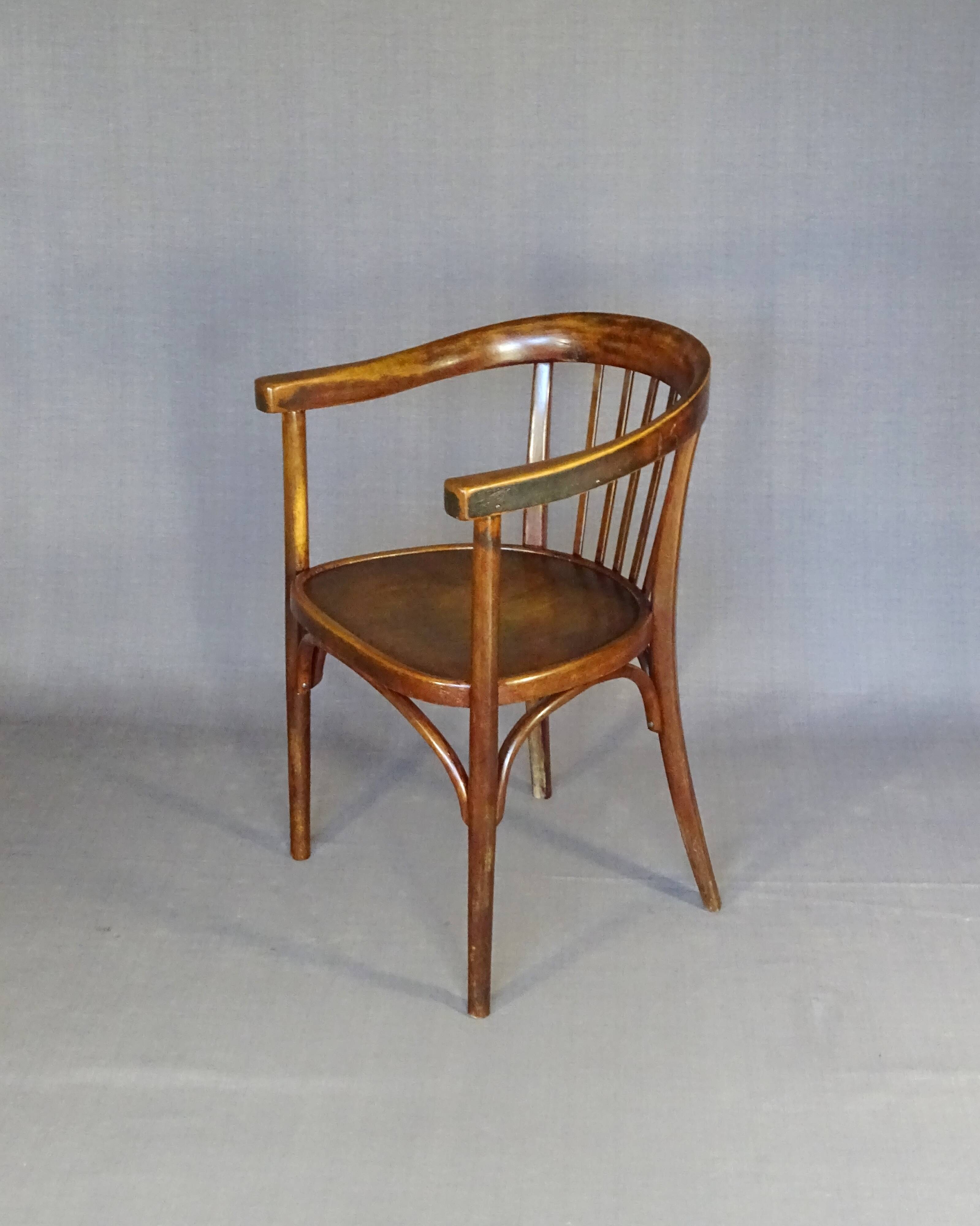 Art Deco office chair by Japy, France 1935