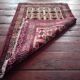 Handmade Persian Beluch rug 80x60cm